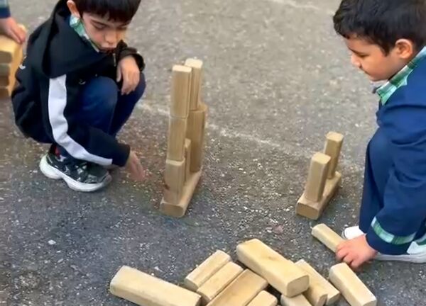روز بازی و نشاط دانش‌آموزان در دبستان زنده‌یاد سیامک اسماعیلی قائمشهر