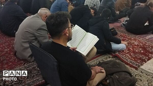 مراسم شب ۲۱ رمضان در مسجد جامع نیشابورـ۱