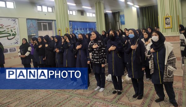 برگزاری یادواره شهدا در آموزشگاه دخترانه فاطمیه ملارد 