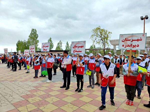 برگزاری دوازدهمین دوره المپیاد دادرس هلال احمر کردستان