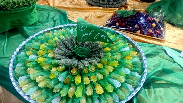 حجله نمادین حضرت قاسم(ع) در سامان