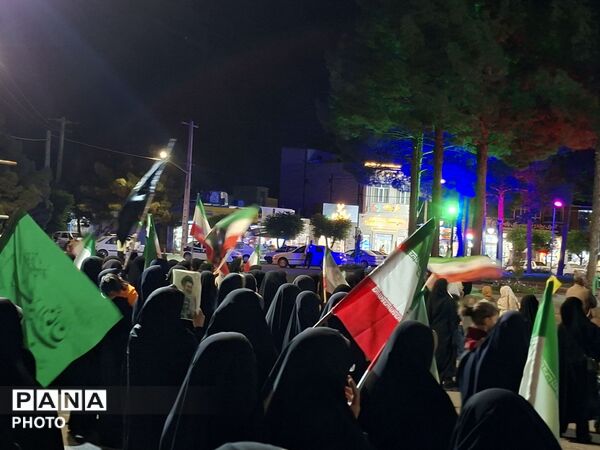 شهرستان رشتخوار؛ نبض بیدار آرمان‌ها در شب‌های استقامت