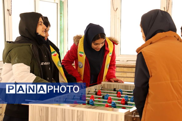 سومین روز اردوی تمشک سازمان دانش‌آموزی آذربایجان‌شرقی