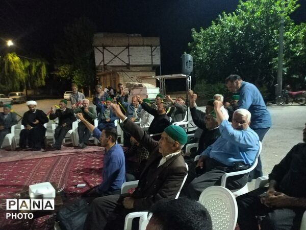 تجمعات شبانه همراه با اقامه نماز جماعت مغرب و عشاء در حسینیه شهدای شهربار
