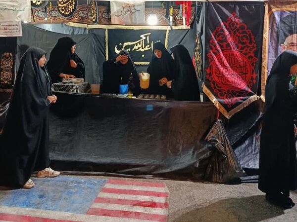 برپایی موکب دختران بصیرا در بجنورد 