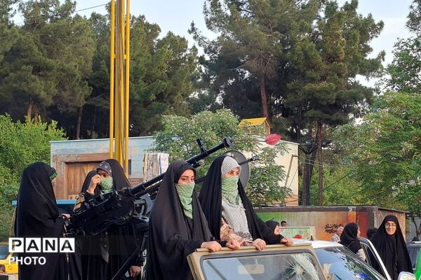رزمایش سراسری جانفدا در قرچک