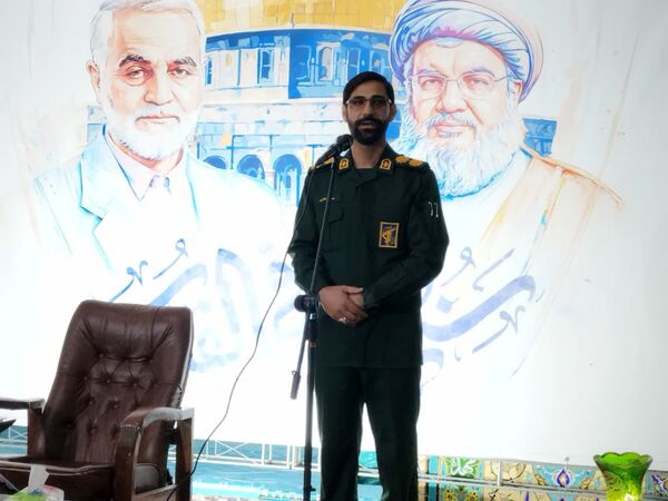 مراسم گرامیداشت شهدای جبهه مقاومت در فیروزکوه