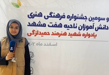 جشنواره فرهنگی و هنری در بخش آوایی، تک‌نوازی، سرود و نقالی