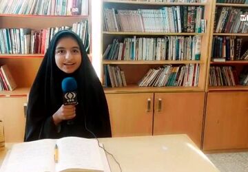 گرامیداشت روز شعر و ادب فارسی در دبیرستان اخوان کریمی قم