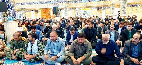 برگزاری نماز جمعه شهرستان دره شهر 