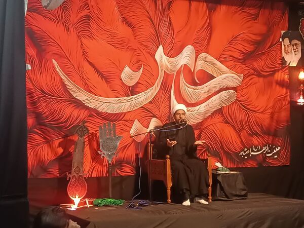 شب هشتم محرم در هیئت الزهرای نیشابور 