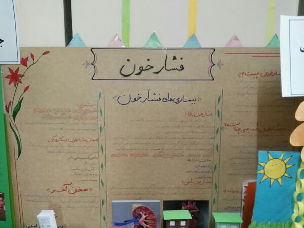طرح جابربن حیان در مدرسه  مفاخر
