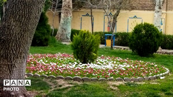 حال و هوای سال نو در پارک امین اسلامی نیشابور 