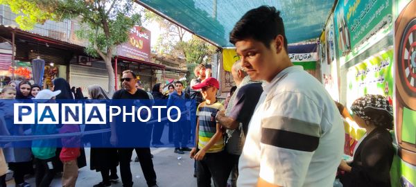 برگزاری مسابقات دارت در موکب‌های جشن غدیر در شهرستان شیروان