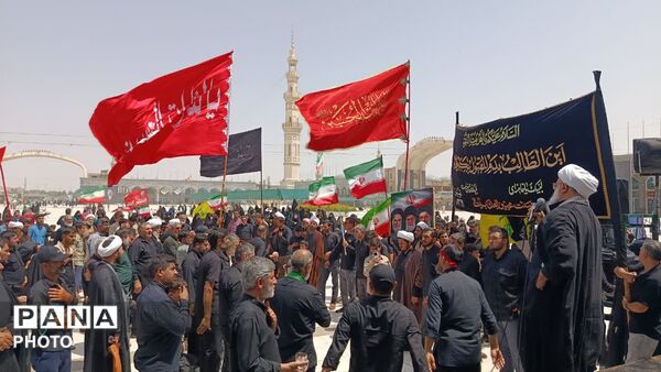 عزاداری سالروز شهادت امام حسن عسگری(ع) در مسجد جمکران