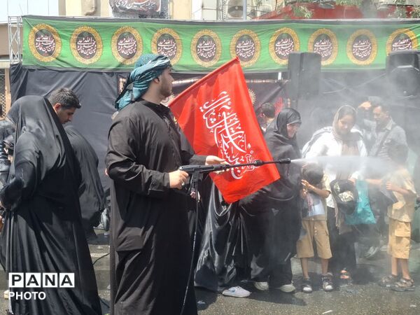 راهپیمایی جاماندگان اربعین در تهران 