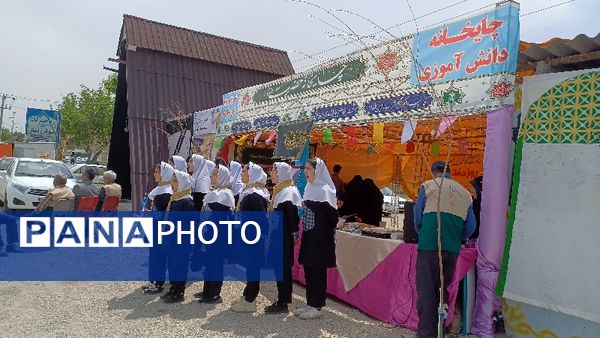 افتتاح چایخانه دانش‌آموزی به‌مناسبت دهه کرامت