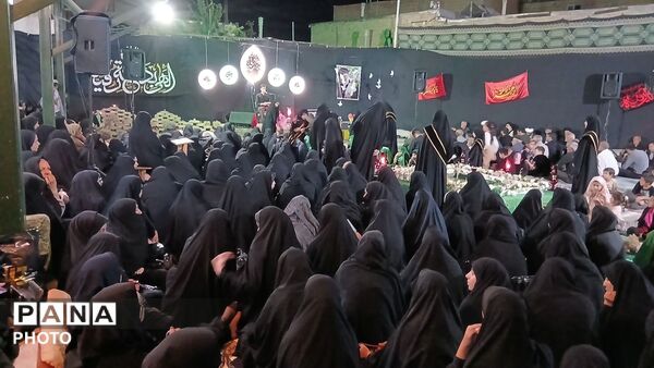 سرتشنیز در سوگِ دردانه حسین (ع)