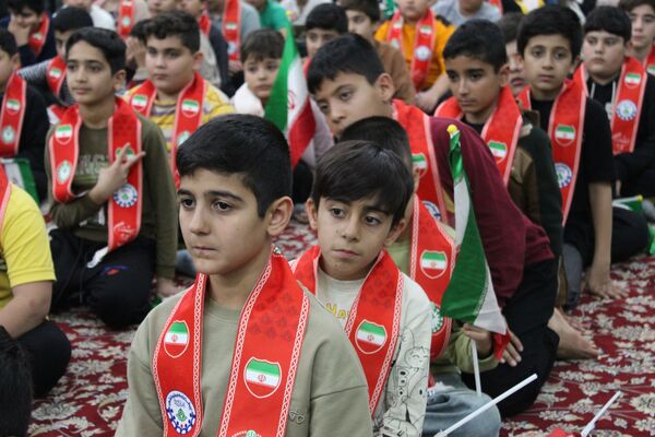 حضور قائم‌مقام سازمان دانش آموزی کشور در جمع پیشتازان معتکف گرمه 
