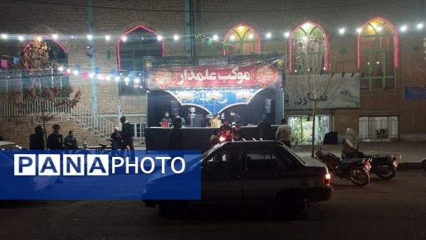 برپایی موکب به مناسبت شهادت امام موسی کاظم (ع) در خلیل آباد
