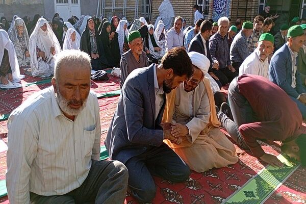 نماز عید سعید قربان در مسجد جامع شهر بار نیشابور