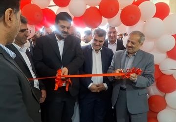 آئین افتتاح مدرسه ۱۲ کلاسه سمیه در آرادان 