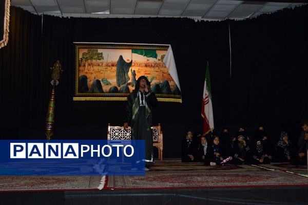 مراسم شب‌دهم محرم در هیئت فرهنگیان  نیشابور
