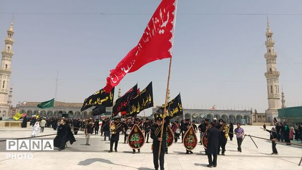 عزاداری سالروز شهادت امام حسن عسگری(ع) در مسجد جمکران