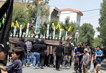شور عاشورایی در شهر رادکان