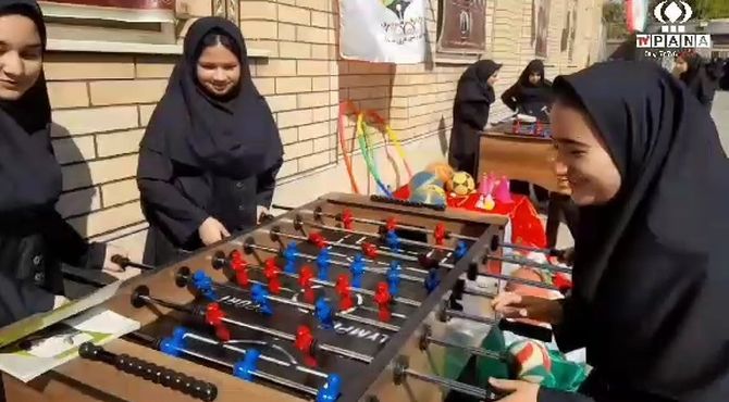 المپیاد درون مدرسه ای در دبیرستان شهیده قضایی قم