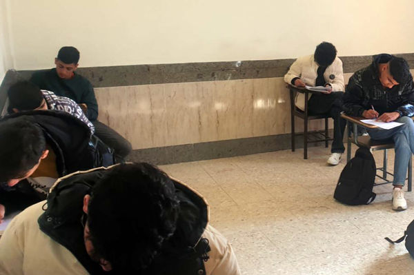 شروع امتحانات نوبت اول مدارس شهرستان فیروزه