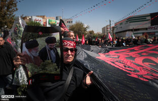 پیاده‌روی جاماندگان اربعین در تهران - 1