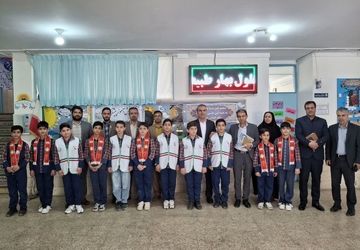 بازدید معاون فعالیت‌های تشکیلاتی سازمان دانش‌آموزی از مدارس تمام تشکیلاتی مدارس خدابنده