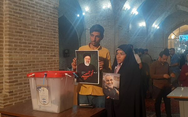 دقایق پایانی انتخابات ریاست‌جمهوری در شهرستان نیشابور 