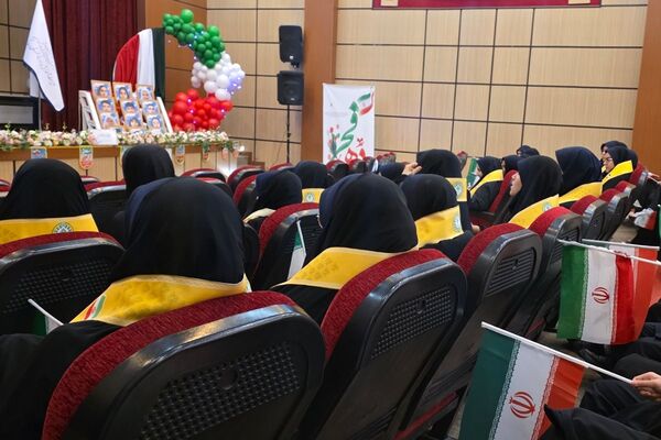  همایش یاوران انقلاب در اداره آموزش و پرورش رباط‌کریم