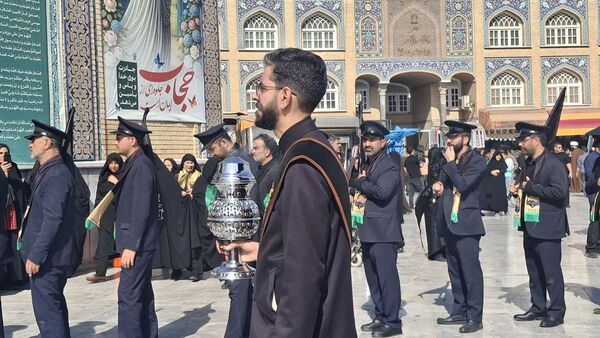 روایت اشک و ارادت عاشقان در سوگ وفات حضرت معصومه(س)