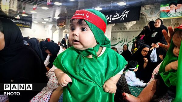 همایش بزرگ شیرخواران حسینی در کاشمر   