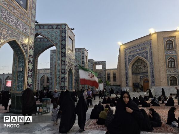 عزاداری سالروز شهادت امام رئوف در مشهدالرضا(ع)