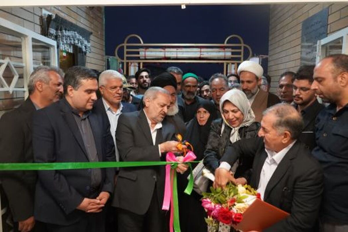 افتتاح مدرسه ۶ کلاسه ابتدایی هاله صمیمی روستای فندخت در خراسان جنوبی