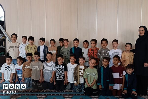 برگزاری جشن الفبای دانش‌آموزان دبستان پسرانه شیخ صدوق در مسجد جامع صباشهر