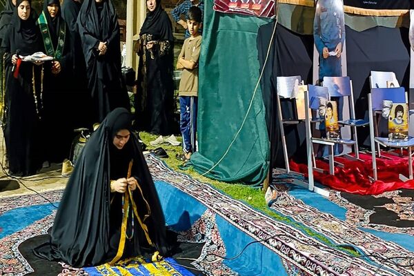 حضور معاون وزیر آموزش‌وپرورش در موکب  اربعینی انصار الحسین فرهنگیان و دانش آموزان حمیدیه