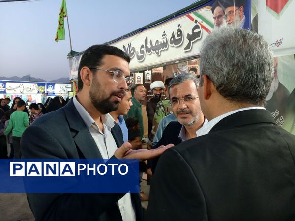 بازدید روسای ادارات خلیل آباد از دومین کنگره ملی شهید مدرس (ره) و ۱۲۲۲ شهید منطقه ترشیز کهن 