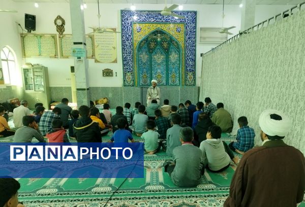 فعالیت گسترده دانش‌آموزان در ایام البیض