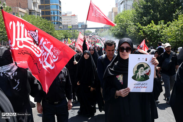 مراسم تشییع پیکر مطهر رهبر شهید انقلاب در تهران - 1
