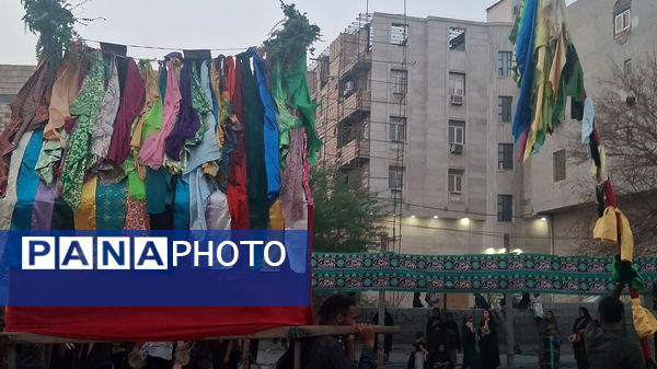 آیین سنتی تعزیه‌خوانی روز عاشورا در میناب 