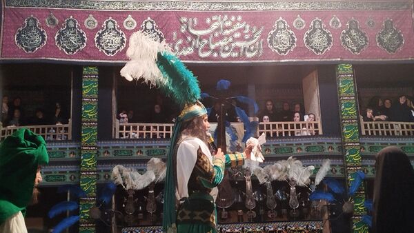 برگزاری تعزیه درحسینیه برغان کرج