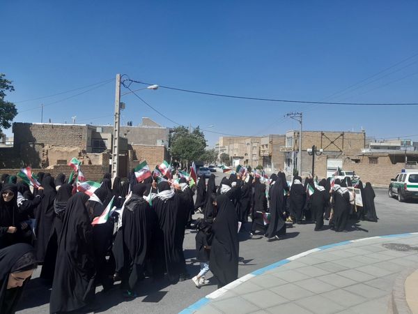 اجتماع زینبیون در زاوه