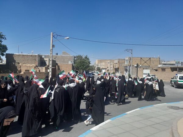 اجتماع زینبیون در زاوه
