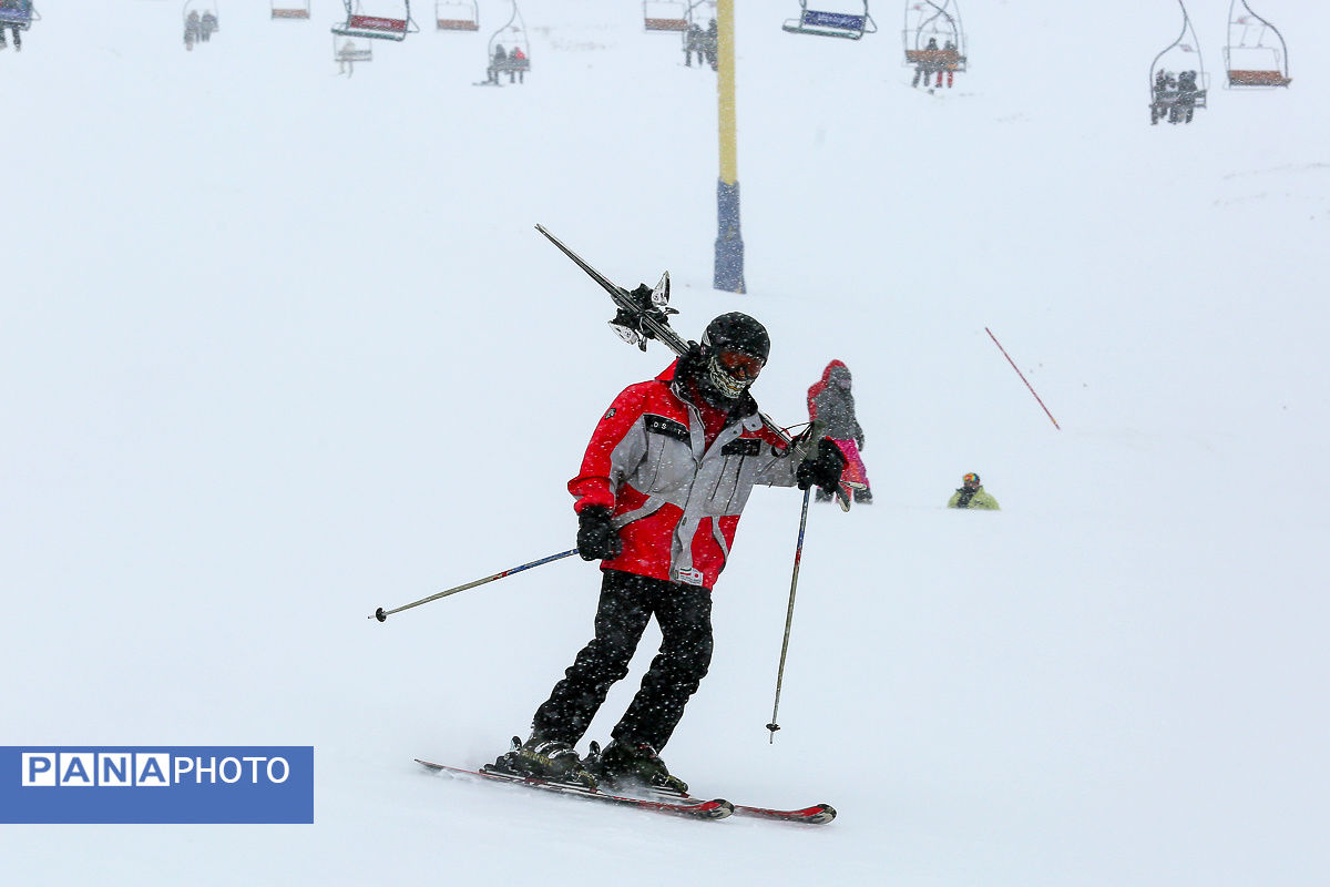 بازگشایی پیست بین‌المللی اسکی توچال