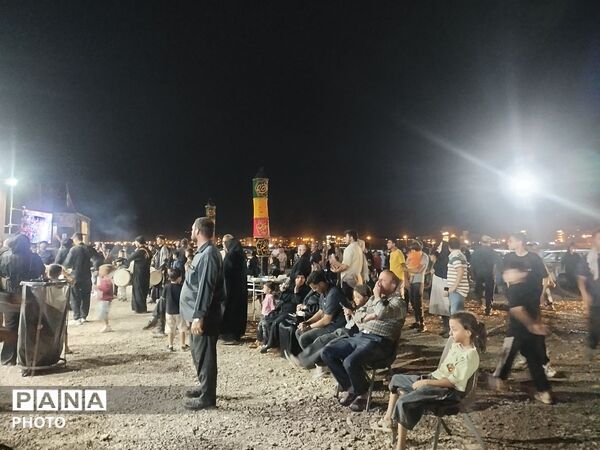 توقف درمسیر عاشقی، موکب حیدریون پذیرای زائران وعزادارن رهبری